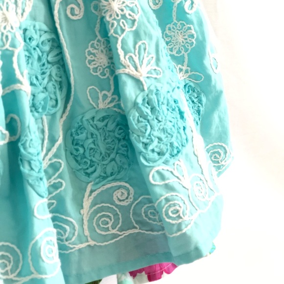 {Mabel & Moxie} whimsical floral dress - Picture 12 of 14